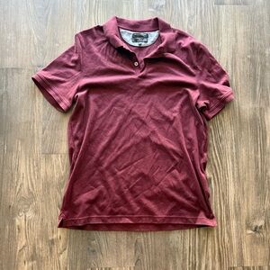 Banana Republic Maroon Polo Shirt